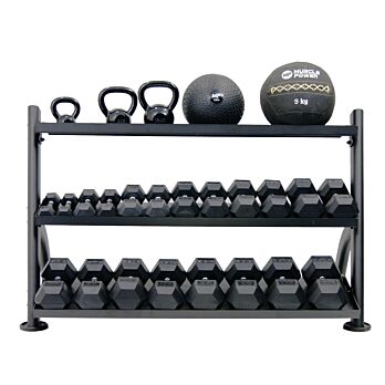 MP2076 Opbergrek Studio voor Kettlebells en/of Dumbbells