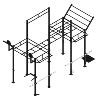 Crossfit Station Losstaand MP215 - Outdoor