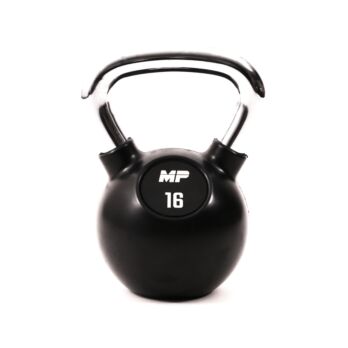 MP1304 Kettlebell Rubber/Chrome 16 kg