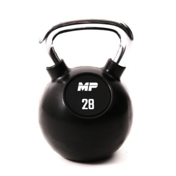 MP1304 Kettlebell Rubber/Chrome 28 kg