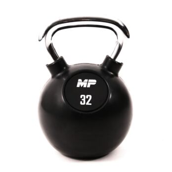 MP1304 Kettlebell Rubber/Chrome 32 kg