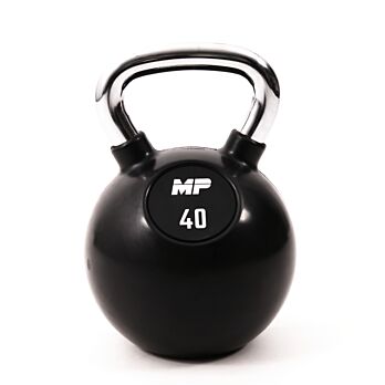 MP1304 Kettlebell Rubber/Chrome 40 kg