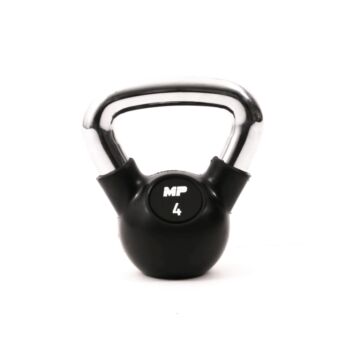 MP1304 Kettlebell Rubber/Chrome 4 kg