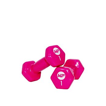 Vinyl dumbbells MP920 2 x 1 kg