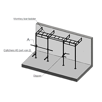 Crossfit Station Wandmodel INDOOR MP20