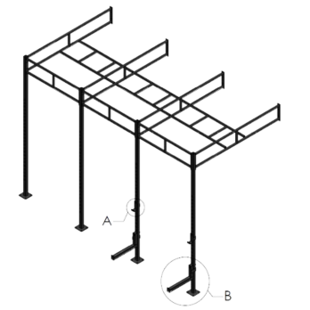 Crossfit Station Wandmodel INDOOR MP15